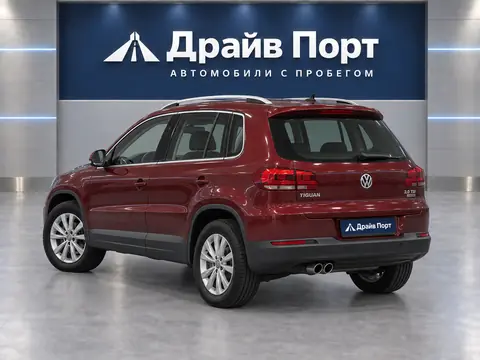 Volkswagen Tiguan 2016, вид сзади