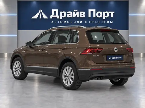 Volkswagen Tiguan 2017, вид сзади