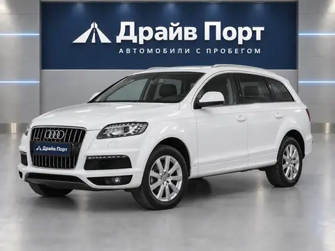 Audi Q7 2014, вид спереди