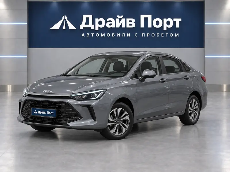 BAIC U5 Plus 2025 — с пробегом, седан, серый, вид спереди