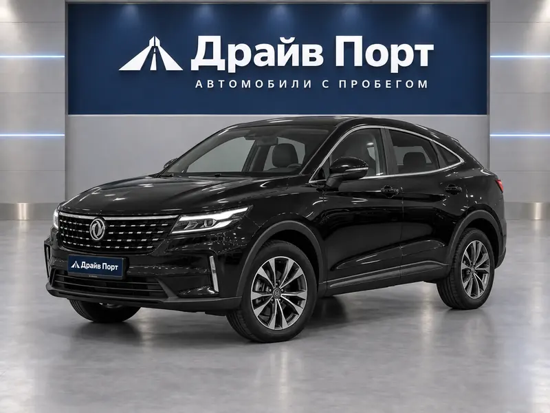 DFSK ix5 2024 — с пробегом, внедорожник, черный, вид спереди