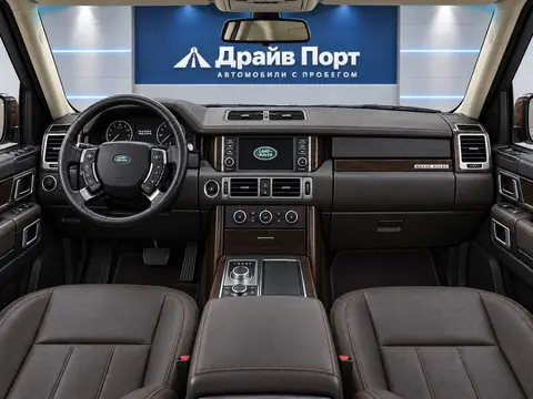 Land Rover Range Rover 2012, панель приборов