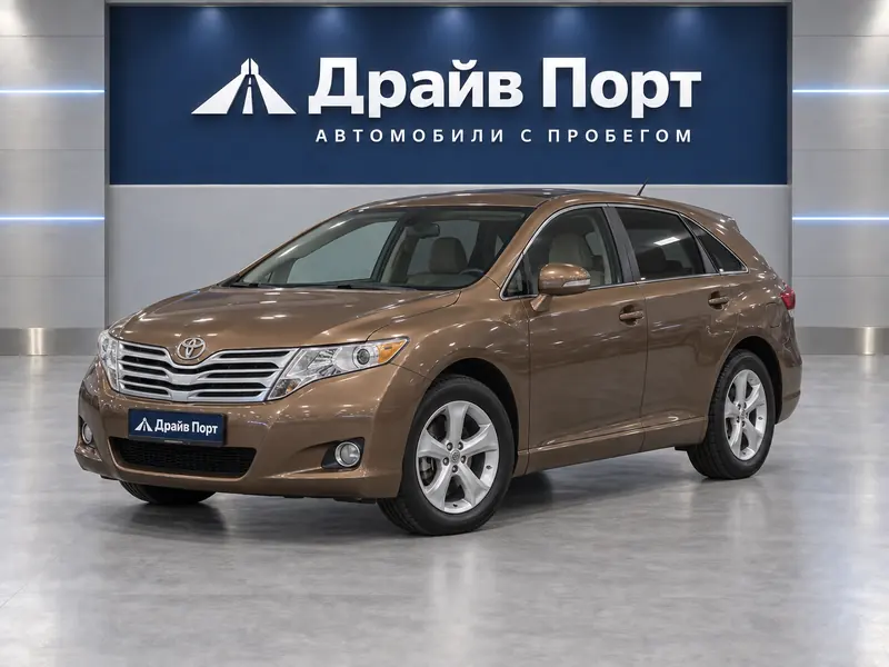 Toyota Venza 2010 — с пробегом, внедорожник, бронзовый, вид спереди