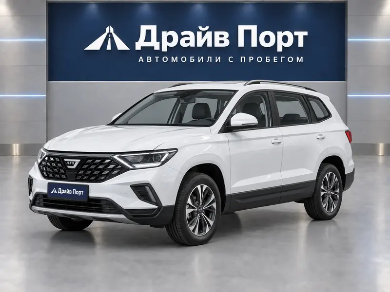 Jetta VS7 2023 — с пробегом, внедорожник, белый, вид спереди