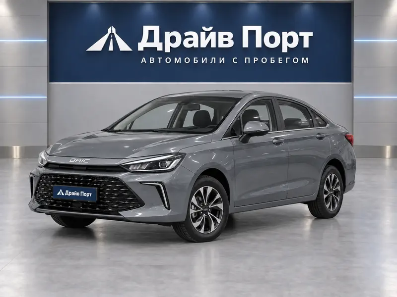 BAIC U5 Plus 2025 — с пробегом, седан, серый, вид спереди