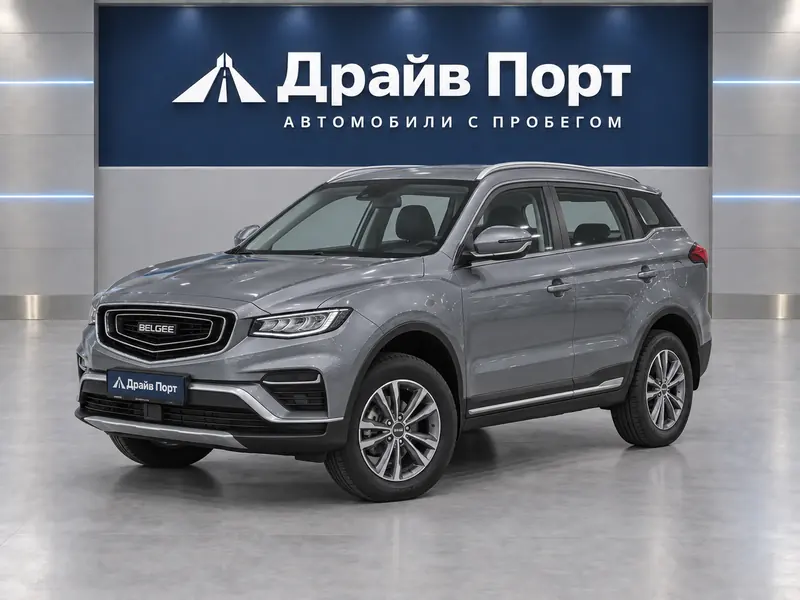 Belgee X70 2024 — с пробегом, внедорожник, серый, вид спереди