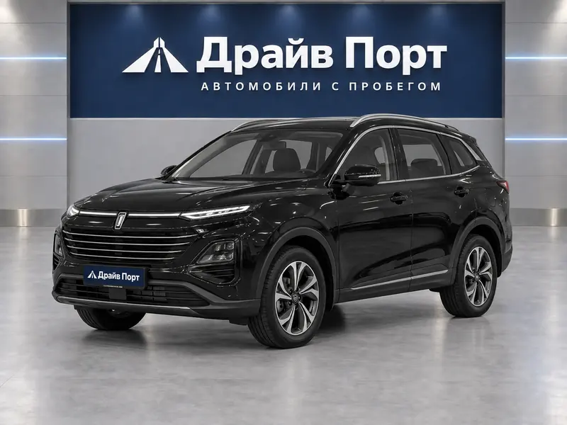 FAW Bestune T90 2024 — с пробегом, внедорожник, черный, вид спереди