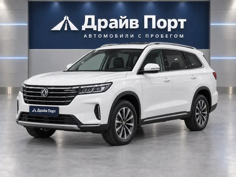 Fengon ix7 2024 — с пробегом, внедорожник, белый, вид спереди