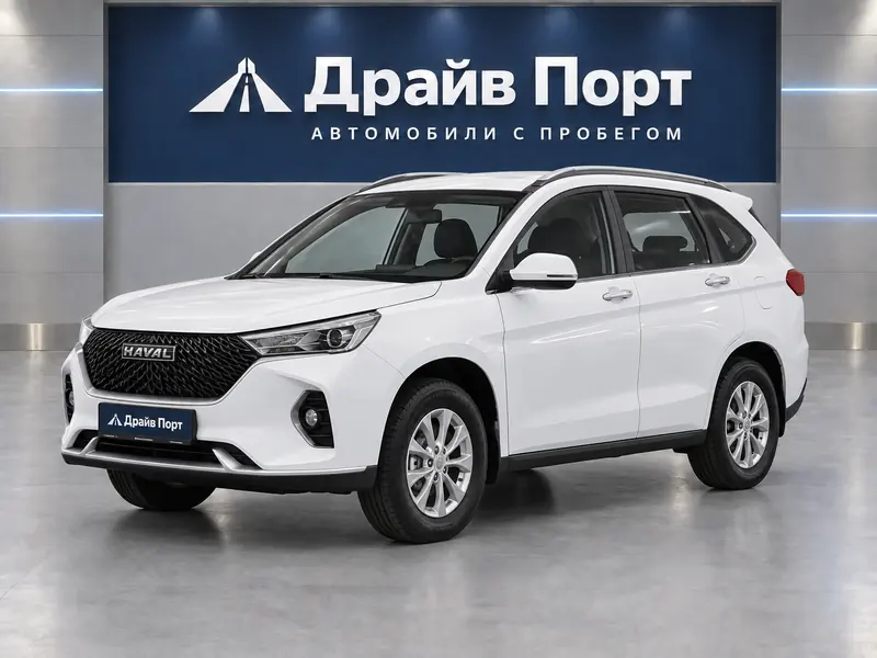Haval M6 2024 — с пробегом, внедорожник, белый, вид спереди
