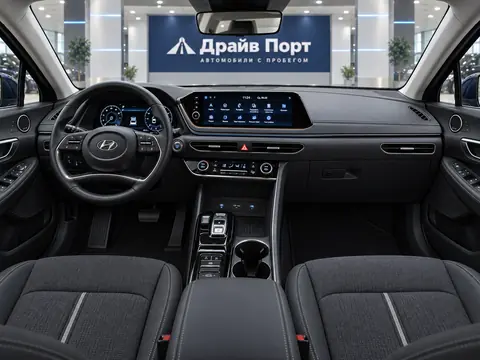 Hyundai Sonata 2019, панель приборов