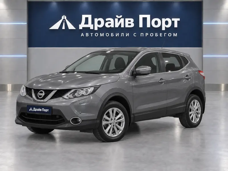 Nissan Qashqai 2018 — с пробегом, универсал, серый, вид спереди