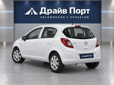 Opel Corsa 2010, вид сзади