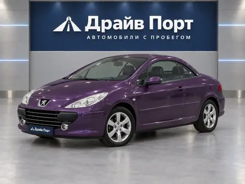 Peugeot 307 CC 2006, вид спереди