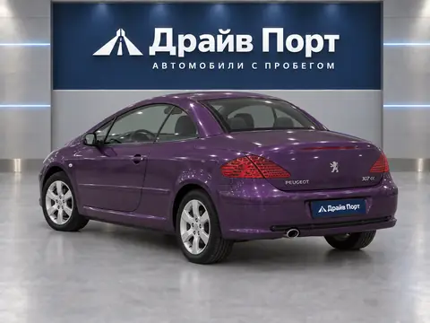 Peugeot 307 CC 2006, вид сзади