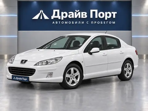 Peugeot 407 2006, вид спереди