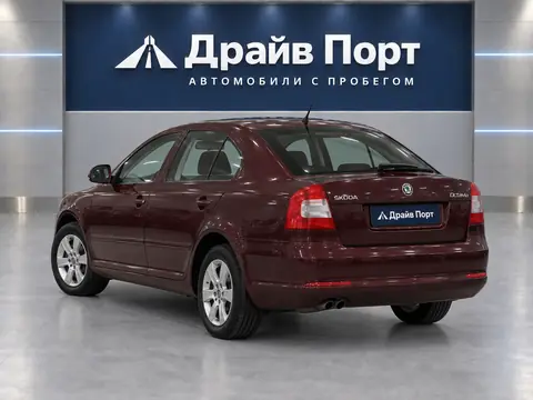 Skoda Octavia 2011, вид сзади