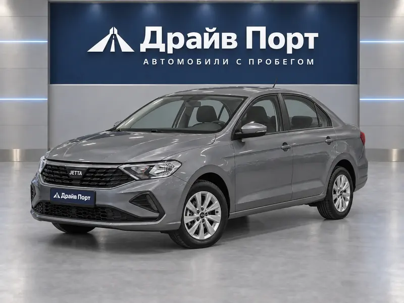 Jetta VA3 2023 — с пробегом, седан, серый, вид спереди