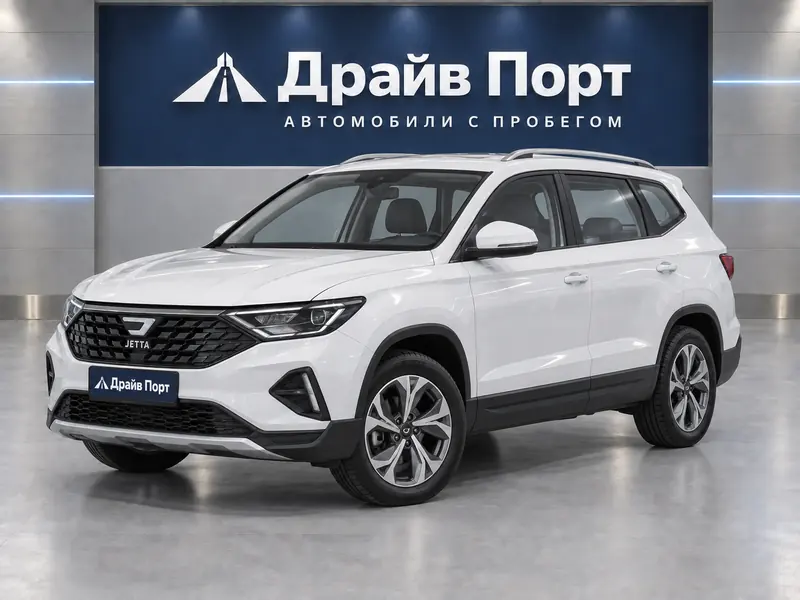 Jetta VS7 2023 — с пробегом, внедорожник, белый, вид спереди